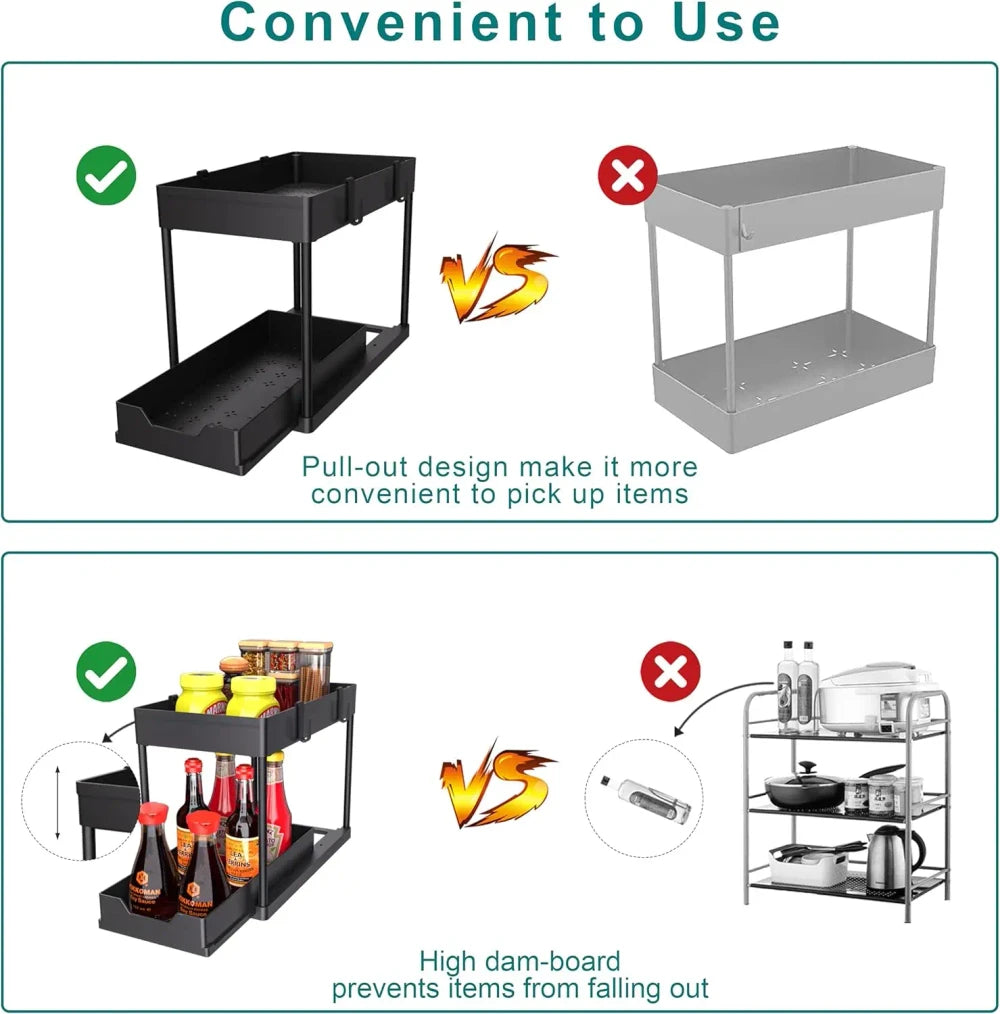 2-Tier Under Sink Organizer